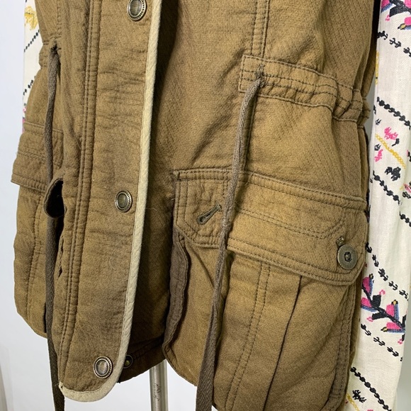 FREE PEOPLE precious cargo green printed jacket - Picture 5 of 11